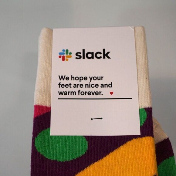 Slack Socks Sock Club Promo Item Combed Cotton Made In North Carolina Unisex - Picture 4 of 5